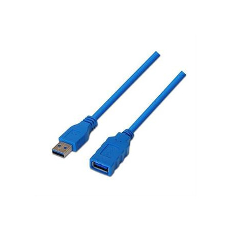 CABLE USB 3.0 AM-AH 1M AZUL NANOCABLE