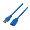 CABLE USB 3.0 AM-AH 1M AZUL NANOCABLE