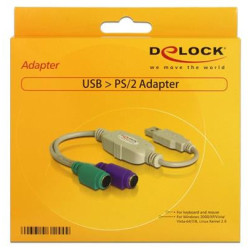 ADAPTADOR DELOCK USB A PS2