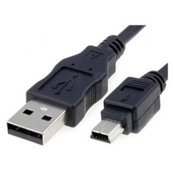 CABLE USB 2.0 AM-MINI USB...