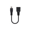 CABLE USB 2.0 OTG MICRO BM-AH 0.15M NEGRO NANOCABLE