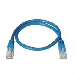 CABLE RED LATIGUILLO RJ45 CAT.6 UTP AWG24·3M AZUL NANOCABLE