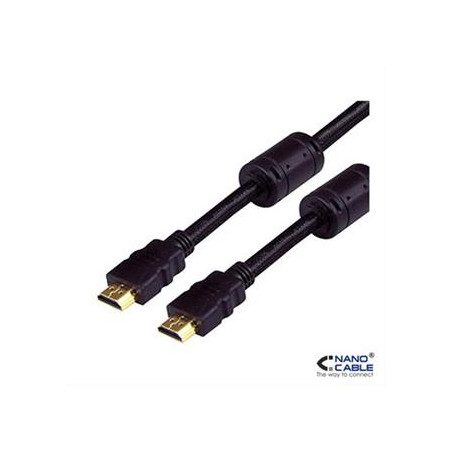 CABLE HDMI V1.4 ALTA VELOCIDADHEC FERRITA AM-AM 1.8M NANOCABLE