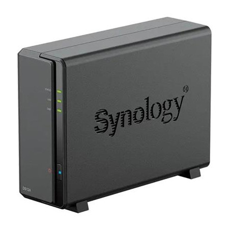 NAS SYNOLOGY 1 BAY DS124 1GB 2 x USB 3.2 1 x RJ45 GIGA
